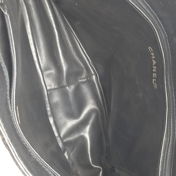 Chanel Black Lamb Skin Tote - Picture 7 of 10